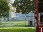 Dubbo City Holiday Park - Dubbo: Cabins with pet friendly enclosures.
