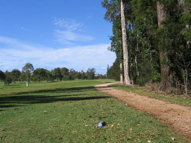 Emerald Downs Golf Course - Port Macquarie: Fairway view Hole 6