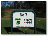 Emerald Downs Golf Course - Port Macquarie: Hole 7 - Par 5, 479 meters