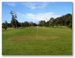 Emerald Downs Golf Course - Port Macquarie: Temporary green on Hole 7