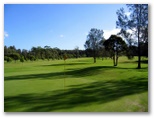 Emerald Downs Golf Course - Port Macquarie: Green on Hole 8
