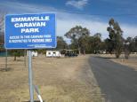 Emmaville Caravan Park - Emmaville: Plenty of room for big rigs and motorhomes. 