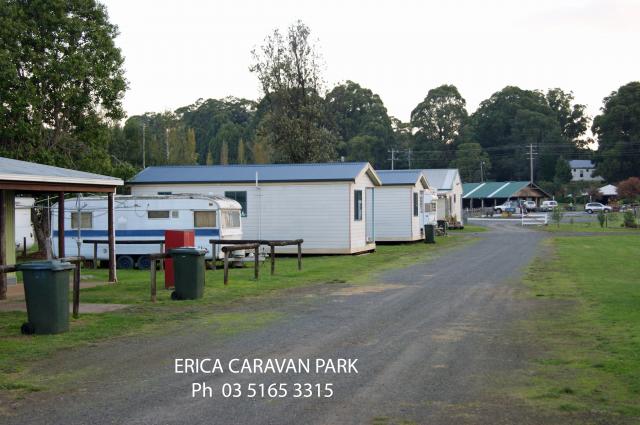Erica Caravan Park - Erica: Erica Caravan Park, new cabins nice place