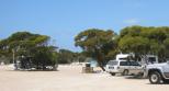 Eucla Caravan Park - Eucla: Rather parched but typical