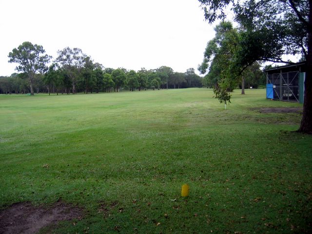 Evans Head Golf Course - Woodburn: Fairway view Hole 1