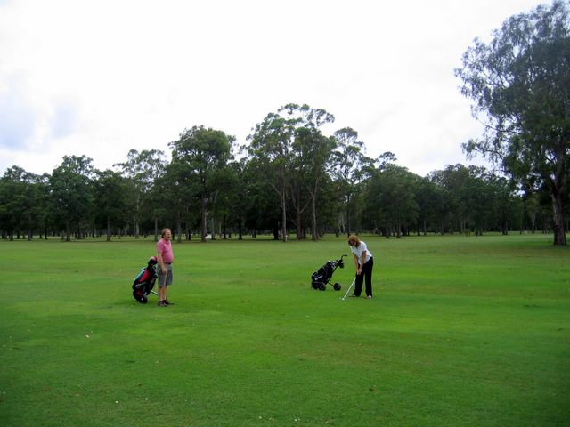 Evans Head Golf Course - Woodburn: Hole 1 fairway