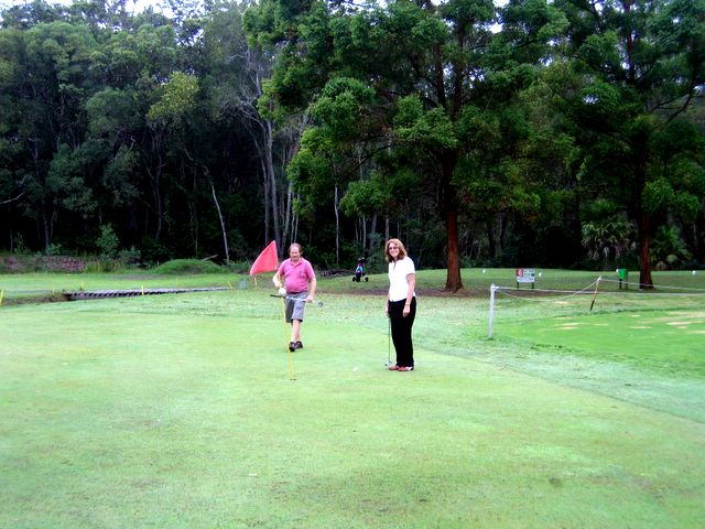 Evans Head Golf Course - Woodburn: Green on Hole 5