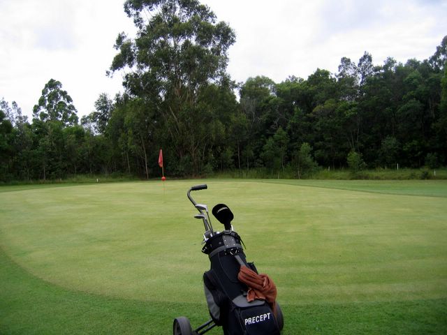 Evans Head Golf Course - Woodburn: Green on Hole 6
