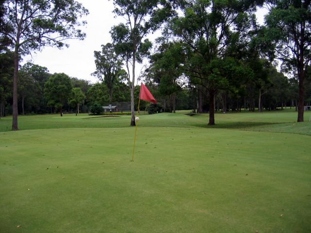 Evans Head Golf Course - Woodburn: Green on Hole 7