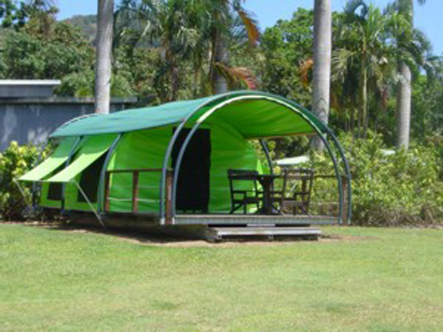 Fishery Falls Holiday Park - Fishery Falls: Kermit Permanent Tent