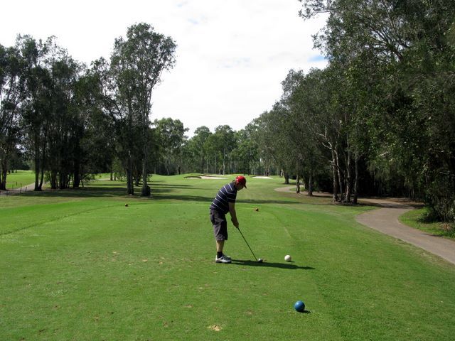 Gainsborough Greens Golf Course - Pimpama: Fairway view on Hole 3