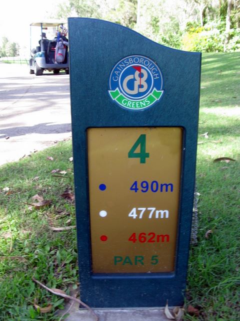 Gainsborough Greens Golf Course - Pimpama: Hole 4 Par 5, 490 meters