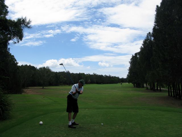 Gainsborough Greens Golf Course - Pimpama: Fairway view on Hole 9