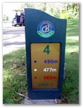 Gainsborough Greens Golf Course - Pimpama: Hole 4 Par 5, 490 meters