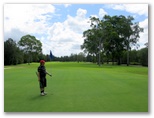 Gainsborough Greens Golf Course - Pimpama: Green on Hole 12