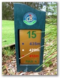 Gainsborough Greens Golf Course - Pimpama: Hole 15 Par 4, 435 meters
