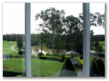 Gainsborough Greens Golf Course - Pimpama: View of the course from within the modern clubhouse