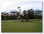 Emerald Lakes Golf Course - Carrara: Emerald Lakes Golf Club Green on Hole 1