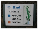 Emerald Lakes Golf Course - Carrara: Emerald Lakes Golf Club Hole 2: Par 5, 440 metres