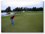 Emerald Lakes Golf Course - Carrara: Emerald Lakes Golf Club Green on Hole 4