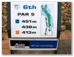 Emerald Lakes Golf Course - Carrara: Emerald Lakes Golf Club Hole 6, Par 5, 451 metres