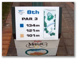 Emerald Lakes Golf Course - Carrara: Emerald Lakes Golf Club Hole 8: Par 3, 134 metres