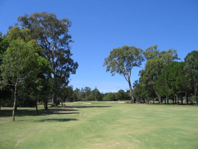 Surfer's Paradise Golf Club - Gold Coast: Approach to the Green on Hole 12