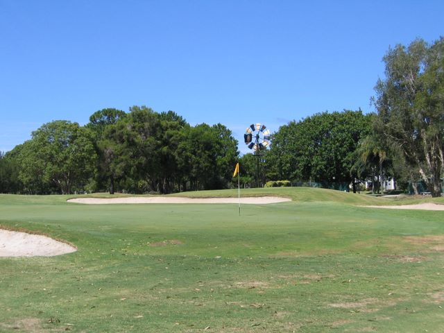 Surfer's Paradise Golf Club - Gold Coast: Green on Hole 12