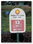 Surfer's Paradise Golf Club - Gold Coast: Surfers Paradise Golf Course: Hole 12, Par 4 271 meters off red marker