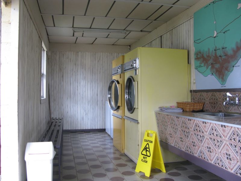 Moolap Caravan Park - Moolap Geelong Interior of laundry