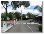 Geelong Riverview Tourist Park - Belmont Geelong: Secure entrance and exit