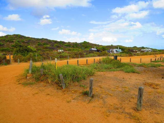 Coronation Beach - Geraldton: Camp area.