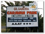 Gilgandra Caravan Park - Gilgandra: Gilgandra Caravan Park welcome sign