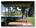 Gladstone NSW - Gladstone: Shelter picnic table in park