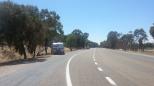 Glenrowan North Rest Area - Glenrowan: Plenty of room for vehicles of all shapes and sizes including big rigs.
