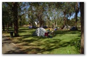 River Gardens Tourist Park - Gol Gol: Area for tents and camping