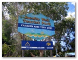 Jacobs Well Tourist Park - Jacobs Well: Jacob's Well Tourist Park welcome sign