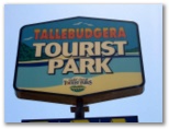 Tallebudgera Creek Tourist Park - Palm Beach: Tallebudgera Tourist Park welcome sign