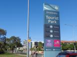 Broadwater Tourist Park - Southport: Entrance sign to park