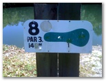 Tally Valley Public Golf Course - Elanora Gold Coast: Tally Valley Public Golf Course Hole 8 - Par 3, 140 metres.