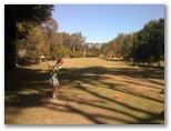 Tally Valley Public Golf Course - Elanora Gold Coast: Fairway view on Hole 2
