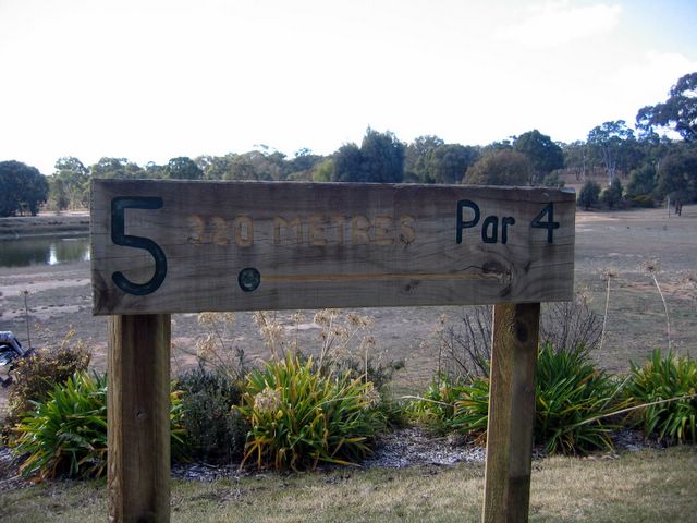 Goolabri Resort Golf Course - Sutton: Hole 5 - Par 4, 320 metres