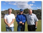Goolabri Resort Golf Course - Sutton: Star players Bill Burdin, John Hession & Hugh Campbell