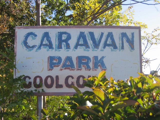 Goolgowi Caravan Park - Goolgoowi: Goolgowi Caravan Park welcome sign