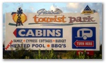 Goondiwindi Top Tourist Park - Goondiwindi: Goondiwindi Tourist Park welcome sign