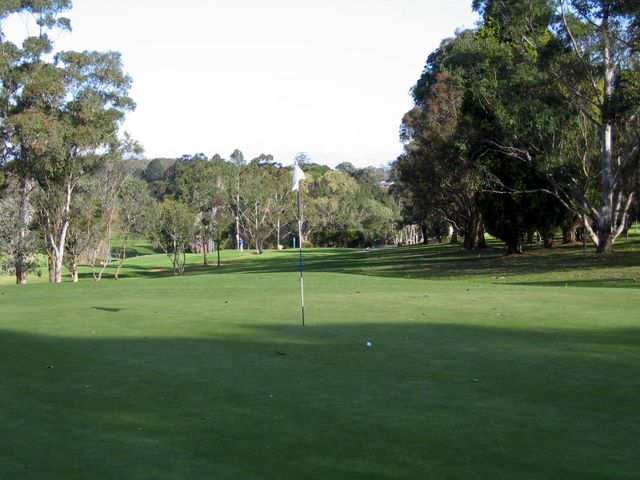 Gordon Golf Course - Gordon Sydney: Green on Hole 3