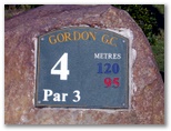 Gordon Golf Course - Gordon Sydney: Hole 4, Par 3 - 120 meters
