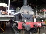 Governors Hill Carapark - Goulburn: Steam train at Railway centre