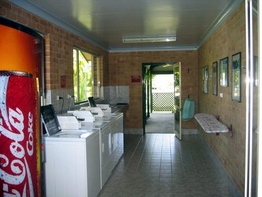 The Gateway Village - Grafton: Interior of laundry