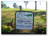 Grafton District Services Social Golf Club - Grafton: Grafton District Services Social Golf Club Hole 4: Par 4, 329 metres.  Sponsored by Grafton Locksmith Service and The Daily Examiner.